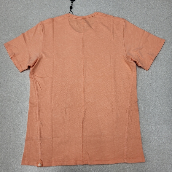 ( RB-13) Rag & Bone Classic Tee Flame in Peach fizz - Picture 3 of 3